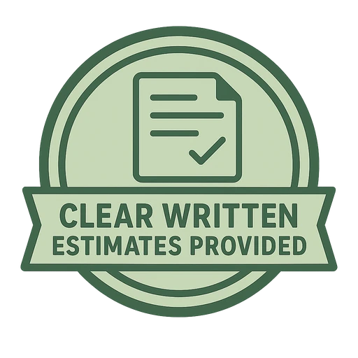 Clear Written Estimates Provided